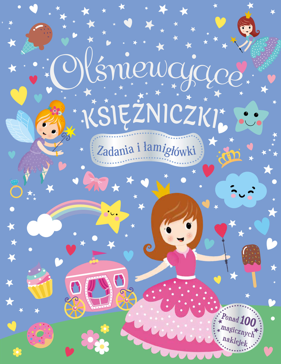 Olśniewające księżniczki. Zadania i łamigłówki - zbiorowa praca - książka