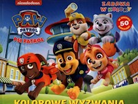 Psi Patrol Zabawa w kolory Kolorowe wyzwania -  - książka