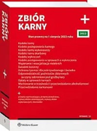 Zbiór karny PLUS -  - książka