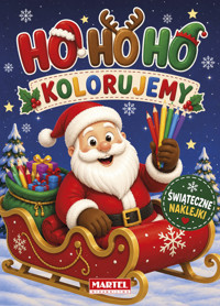 HO HO HO. Kolorujemy z naklejkami - Salamon Katarzyna - książka
