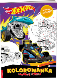 Hot Wheels Kolorowanka według kodu -  - książka