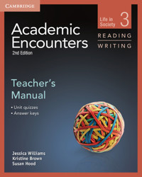Academic Encounters 3 Teacher's Manual Reading and Writing - Williams Jessica, Brown Kristine, Hood Sue - książka