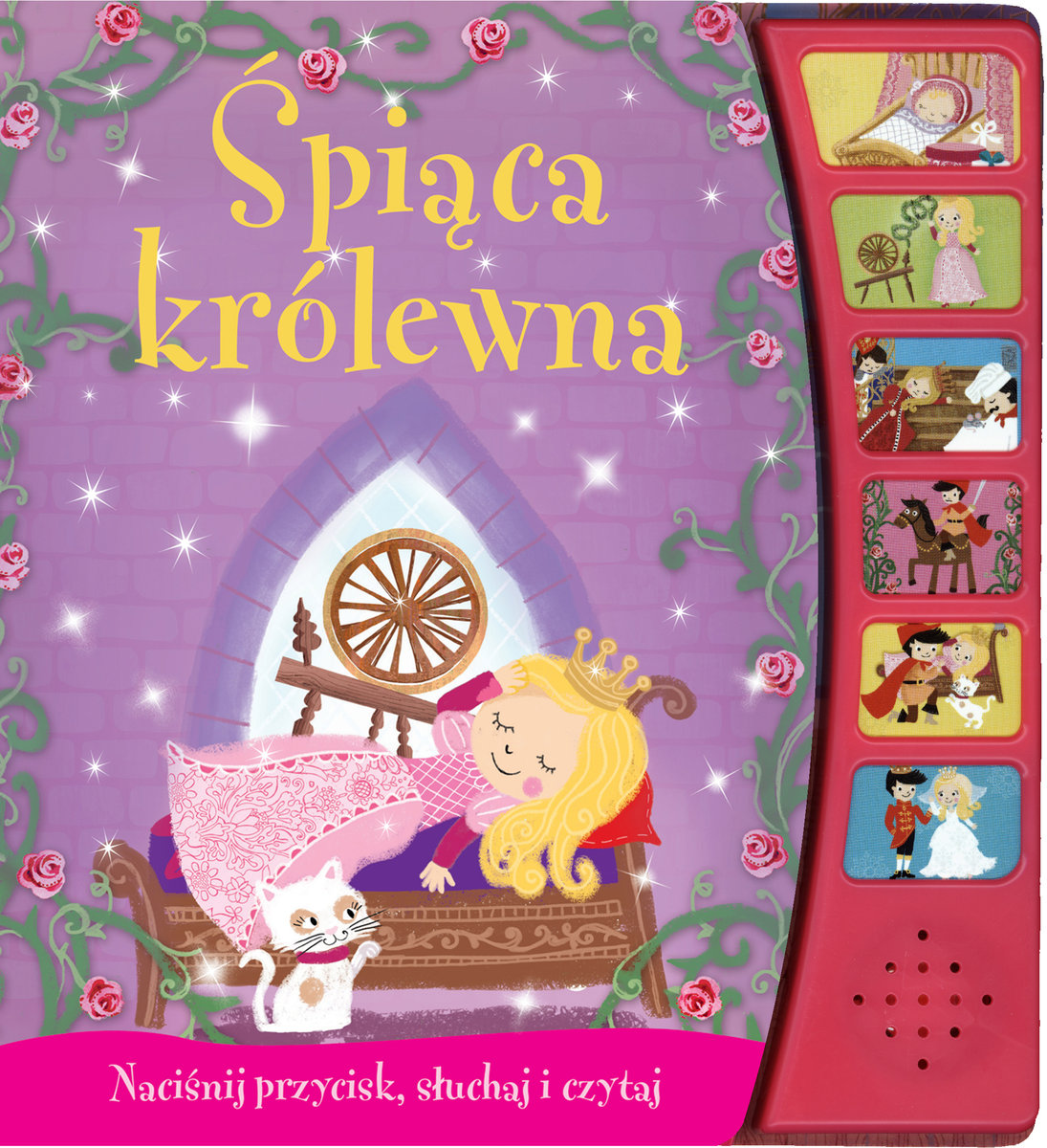 Śpiąca królewna. Naciśnij przycisk -  - książka