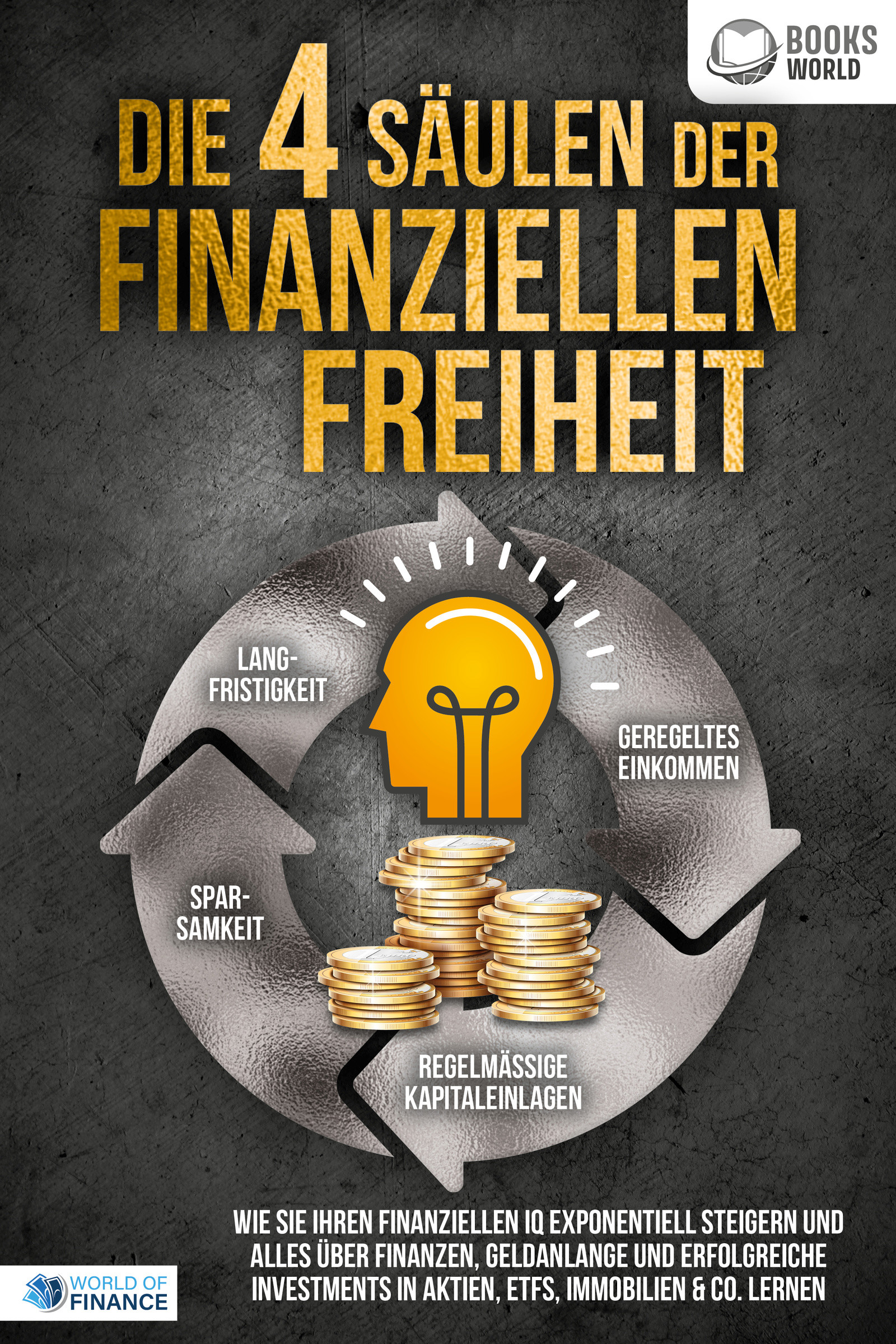 Die 4 Säulen der finanziellen Freiheit: Wie Sie Ihren finanziellen IQ exponentiell steigern und alles über Finanzen, Geldanlange und erfolgreiche I...