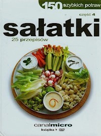 150 szybkich potraw sałatki Część 4 + DVD -  - książka