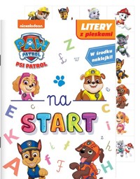 Psi Patrol Na start 5 Litery z pieskami -  - książka