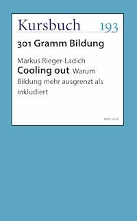 Cooling out - Markus Rieger-Ladich - ebook