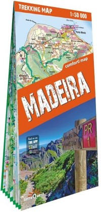 Madeira. Trekking map w skali 1:50 000 (laminowana) - zbiorowa praca - książka