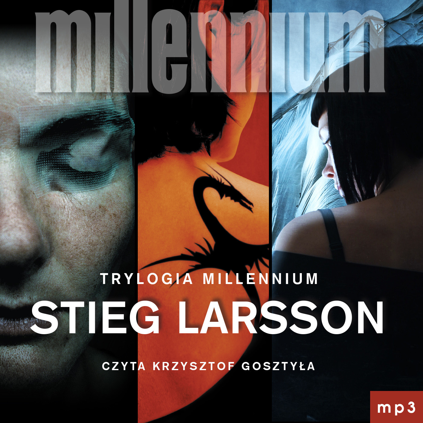 Millennium. Trylogia Millennium:. Mężczyźni, którzy nienawidzą kobiet; Dziewczyna, która igrała z ogniem; Zamek z piasku, który runął