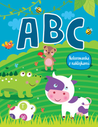 ABC. Kolorowanka z naklejkami - zbiorowa praca - książka