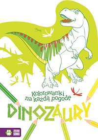 Kolorowanki na każdą pogodę Dinozaury - - książka