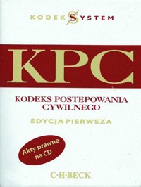 Kodeks postępowania cywilnego + CD - Grzegorz Jędrejek - książka