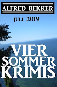 Vier Sommer-Krimis - Juli 2019 - Alfred Bekker - ebook