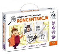 Misje detektywa Motywa. Koncentracja. Kapitan Nauka - Agnieszka Biela - książka