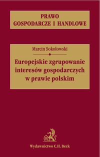 Europejskie zgrupowanie interesów gospodarczych w prawie polskim - Marcin Sokołowski - książka