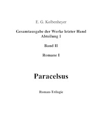 Paracelsus - Erwin Guido Kolbenheyer - ebook