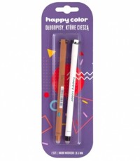 Długopis wymazywalny Happy Color `Uszaki` - 2 szt. (HA AKPB4471-3 BK2) -  - książka