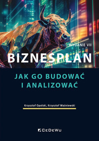 Biznesplan. Jak go budować i analizować (Wyd. VII) - Krzysztof Opolski, Krzysztof Waśniewski - książka