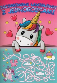 Zaczarowane łamigłówki z jednorożcami -  - książka