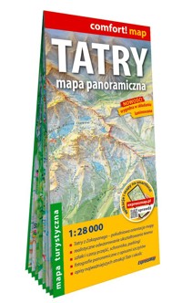 Tatry. Laminowana mapa turystyczna w skali 1:28 000 - zbiorowa praca - książka