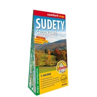 Sudety Środkowe laminowana mapa turystyczna 1:60 000 - zbiorowa praca - książka
