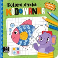 Koloruj i odkrywaj. Kolorowanka kodowanka - Agata Kaczyńska - książka