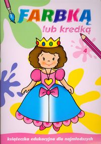 Farbką lub kredką 4 -  - książka