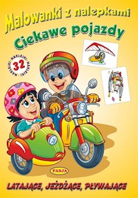 Malowanki z nalepkami - Ciekawe pojazdy - Błędowski Ernest - książka