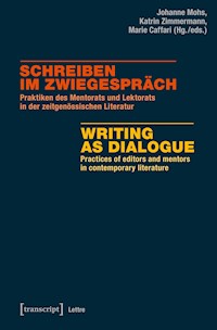 Schreiben im Zwiegespräch / Writing as Dialogue - Johanne Mohs - darmowy ebook