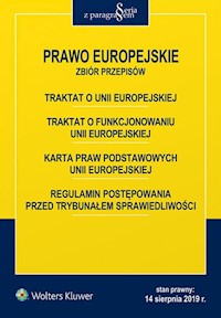 Prawo Europejskie Zbiór przepisów -  - książka