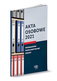 Akta osobowe 2021 -  - książka