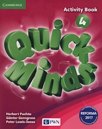 Quick minds 4 Activity Book - Puchta Herbert, Gerngross Gunter, Lewis-Jones Peter - książka