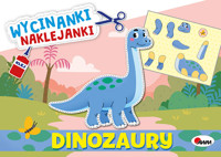 Dinozaury. Wycinanki naklejanki - zbiorowa praca - książka