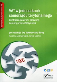 VAT w jednostkach samorządu terytorialnego -  - książka