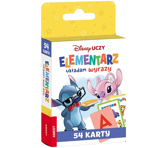 Disney uczy. Układam wyrazy. Karty - zbiorowa praca - książka