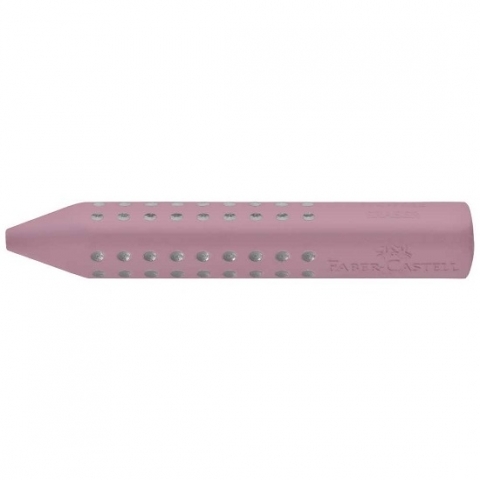 Gumka do mazania Faber-Castell Grip 2001 Rose Shadows - różowa (187044 FC) -  - książka