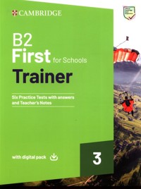 B2 First For Schools Trainer 3 Trainer with Answers with Digital Pack -  - książka