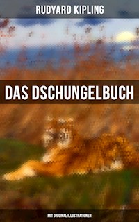Das Dschungelbuch (Mit Original-Illustrationen) - Rudyard Kipling - ebook