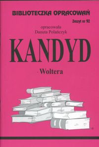 Biblioteczka Opracowań Kandyd Woltera - Polańczyk Danuta - książka
