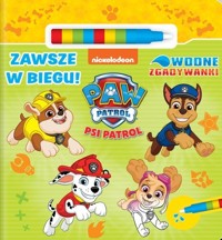 Psi Patrol. Wodne Zgadywanki Zawsze w biegu! -  - książka