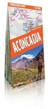 Aconcagua. Trekking map w skali 1:50 000 (laminowana) - zbiorowa praca - książka