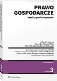 Prawo gospodarcze Aspekty publicznoprawne wyd.3 -  - książka