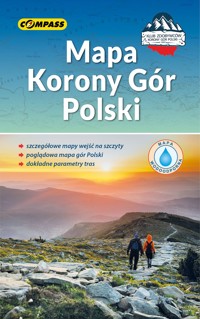 Mapa Korony Gór Polski (wersja wodoodporna) - zbiorowa praca - książka