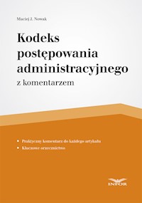 Kodeks postępowania administracyjnego - Nowak Maciej J. - książka