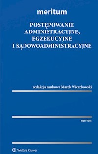 MERITUM Postępowanie administracyjne, egzekucyjne i sądowoadministracyjne -  - książka