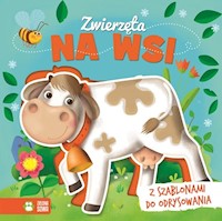 Książka z szablonem Zwierzęta na wsi -  - książka