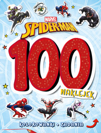 100 naklejek. Marvel Spider-Man - zbiorowa praca - książka