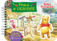 Rzepki-przyczepki Praca w ogrodzie Disney Kubuś i Przyjaciele - Kiersnowska Monika - książka