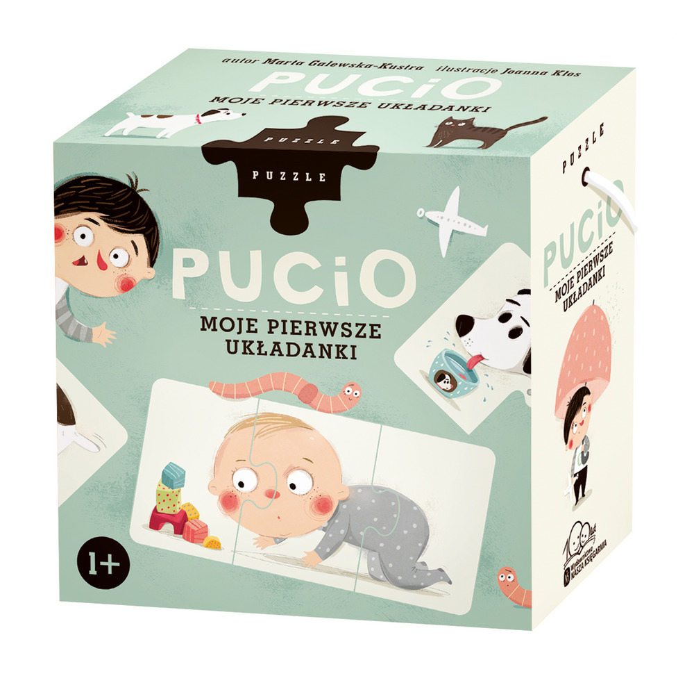 Pucio. Moje pierwsze układanki - Marta Galewska-Kustra - książka