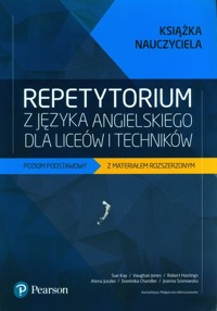 Repetytorium z języka angielskiego Książka nauczyciela Poziom podstawowy z materiałem rozszerzonym -  - książka
